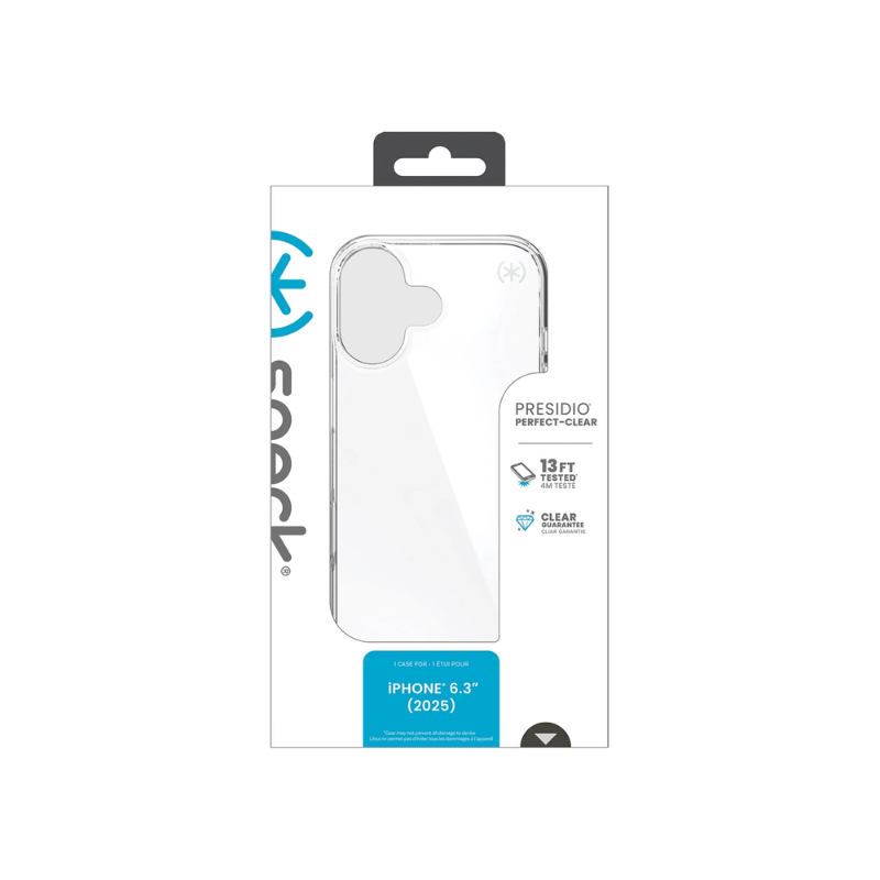 Speck iPhone 17 Presidio Perfect Case - Clear