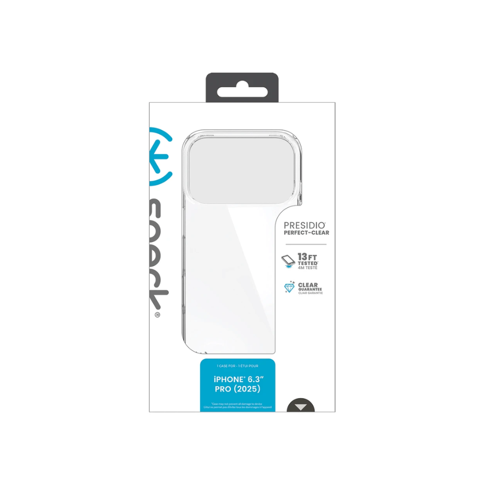 Speck iPhone 17 Pro Presidio Perfect - Clear