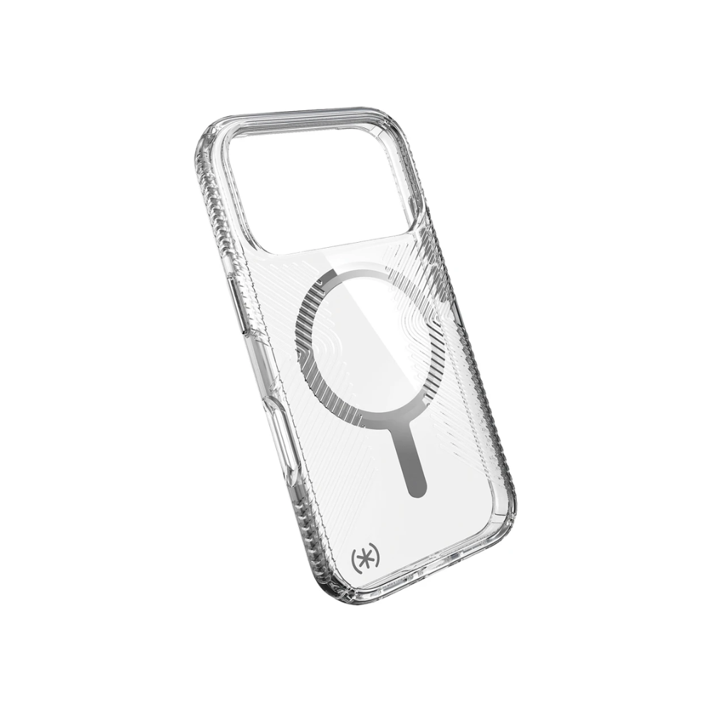 Speck iPhone 17 Pro Presidio Grip MagSafe - Clear