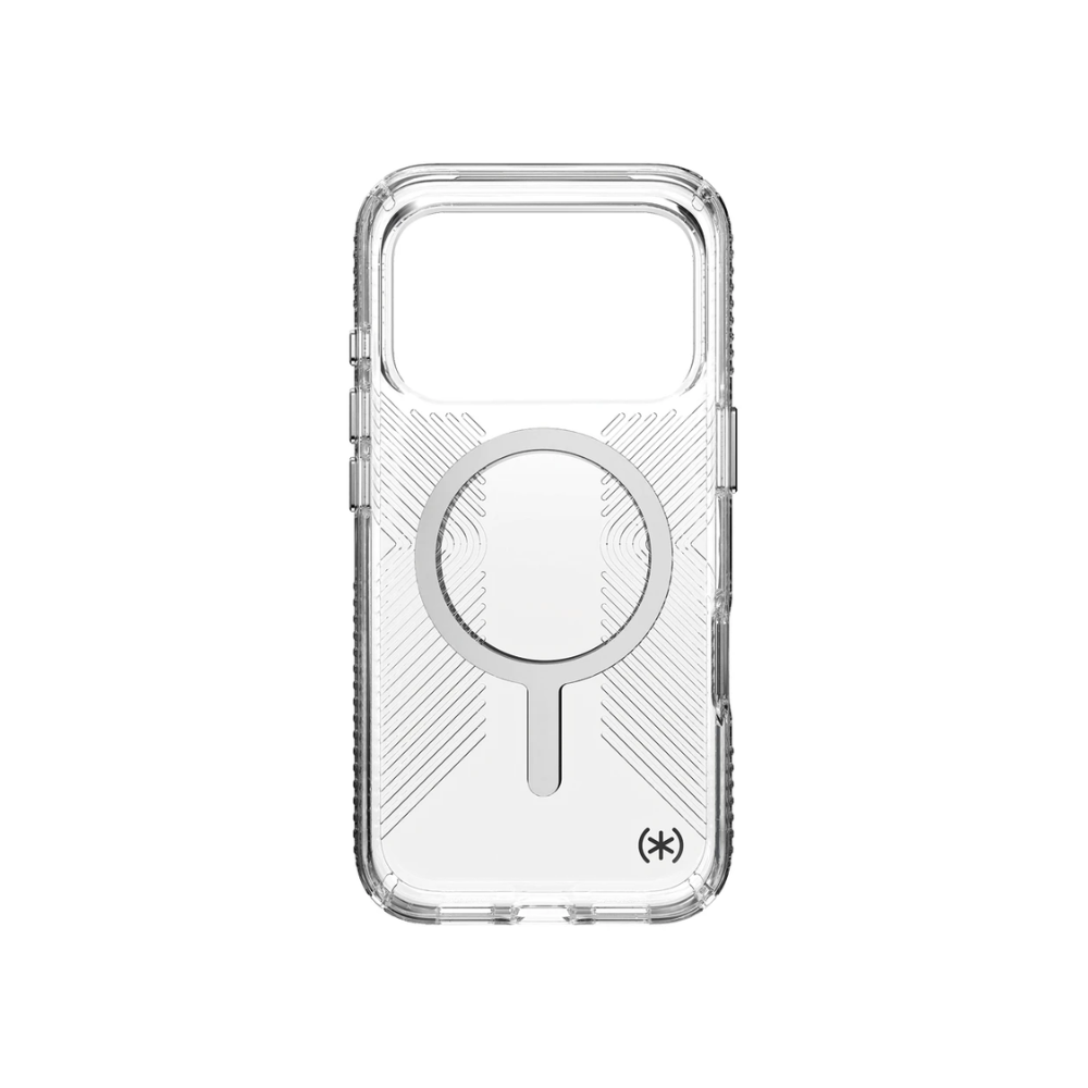 Speck iPhone 17 Pro Presidio Grip MagSafe - Clear