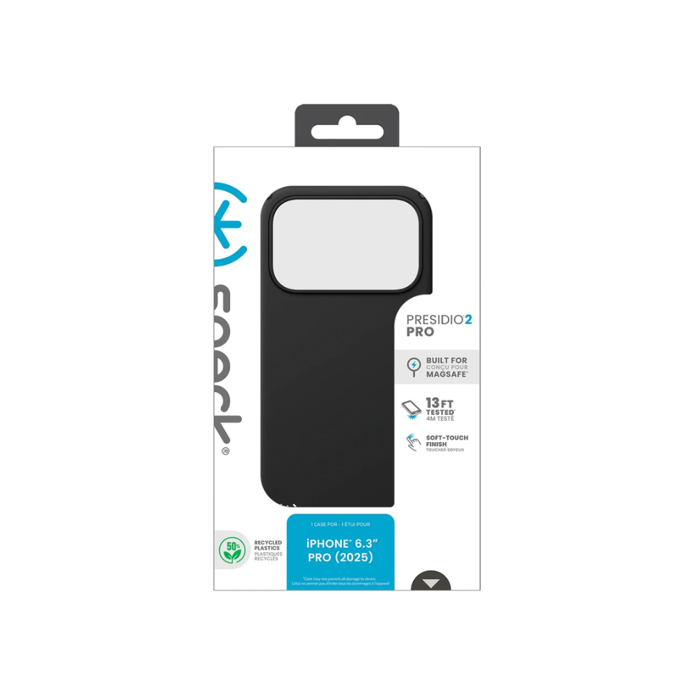 Speck iPhone 17 Pro Presidio2 Pro MagSafe - Black