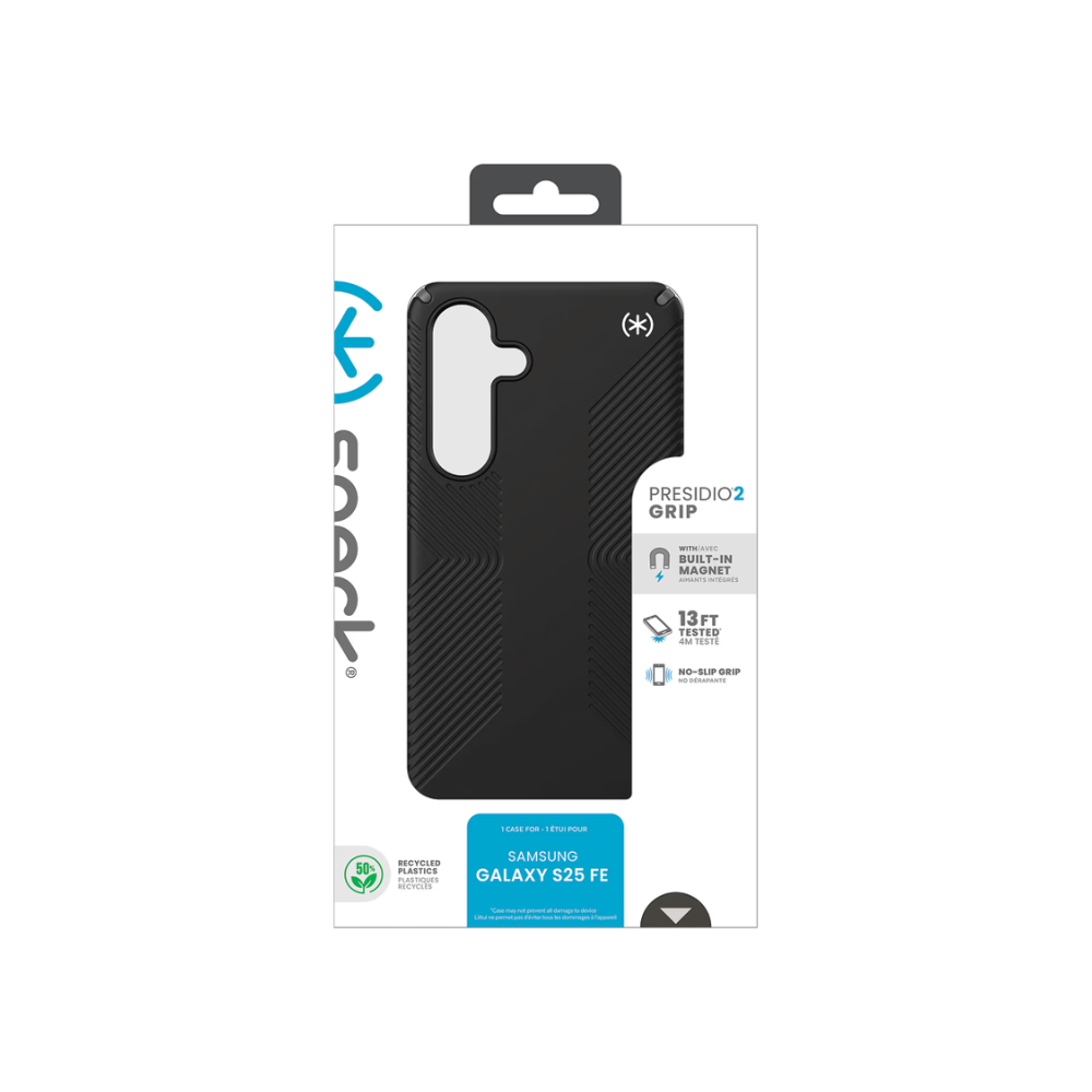 Speck Samsung Galaxy S25FE Presidio2 Grip MagSafe - Black