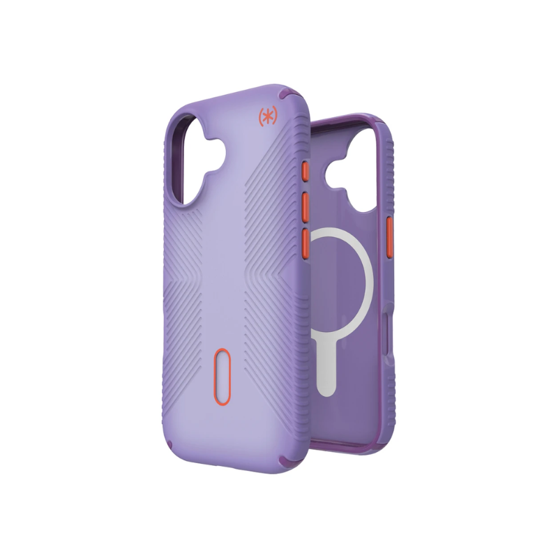 Speck iPhone 17 Presidio Lux Grip Magsafe with  ClickLock - Purple/Red