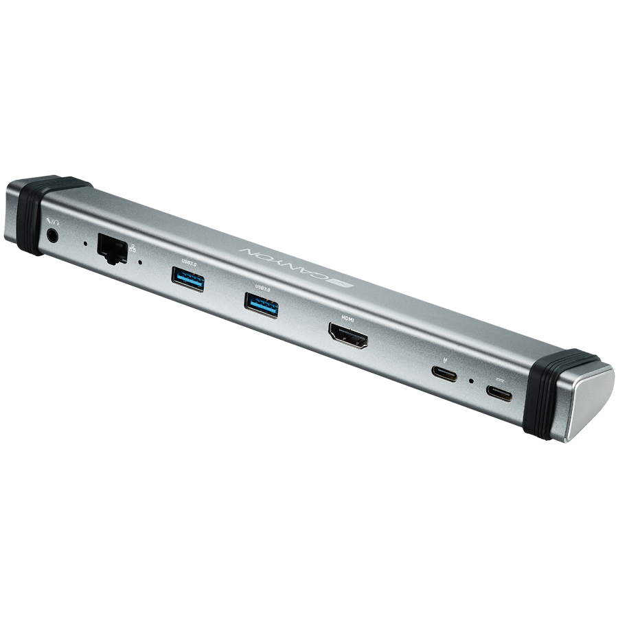 CANYON DS-6 Multiport Docking Station With 7 ports - Space Grey
