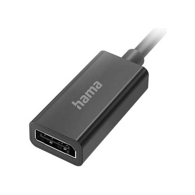 Hama USB-C Plug to Display Port Socket Video Adapter 4K
