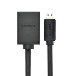 UGREEN 20134 Micro HDMI Male to HDMI Female Adapter - Black