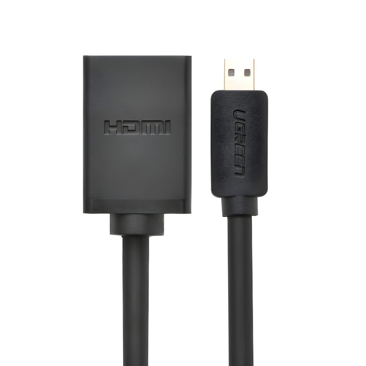 UGREEN 20134 Micro HDMI Male to HDMI Female Adapter - Black