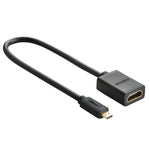 UGREEN 20134 Micro HDMI Male to HDMI Female Adapter - Black