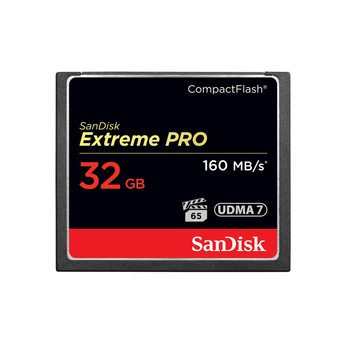SanDisk Extreme Pro Compact Flash 32GB, 160MB/S, 1067X