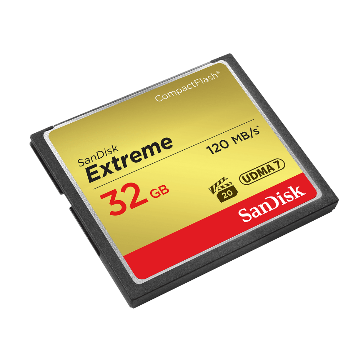 SanDisk Extreme Compact Flash 32GB, 120MB/S, 800X