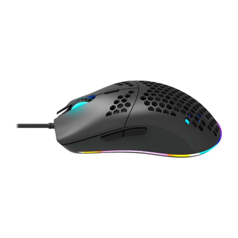 Canyon Puncher Wired Gaming Mouse With RGB Lights - Black