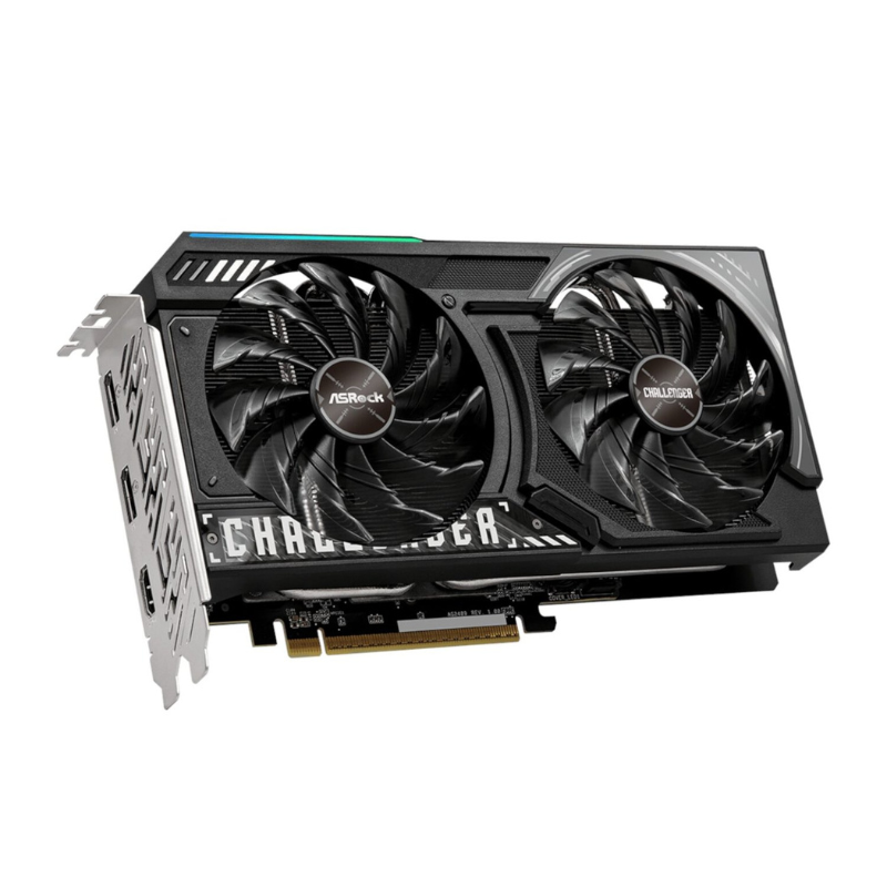 ASRock Radeon RX 9060 XT Challenger 16GB OC Graphics Card (RDNA 4, PCIe 5.0)