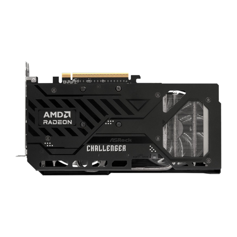 ASRock Radeon RX 9060 XT Challenger 16GB OC Graphics Card (RDNA 4, PCIe 5.0)