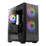 Antec NX416L ATX  Micro-ATX  ITX ARGB Mid-Tower Gaming Chassis - Black