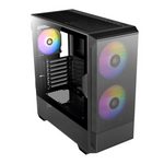 Antec NX416L ATX  Micro-ATX  ITX ARGB Mid-Tower Gaming Chassis - Black