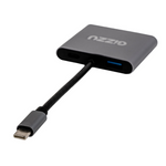 Gizzu 4-in-1 Type C to Dual HDMI Hub