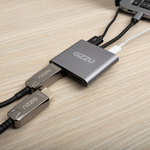 Gizzu 4-in-1 Type C to Dual HDMI Hub