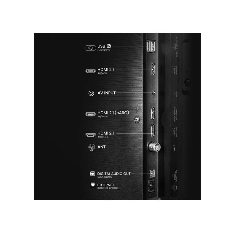 Hisense 55Q7Q 55 Inch LED 144Hz VRR QLED Gaming TV