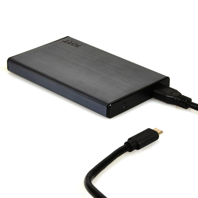 Orico 2.5" Sata USB 3.0 Type A Shockproof HDD / SSD Enclosure -  Black / Blue