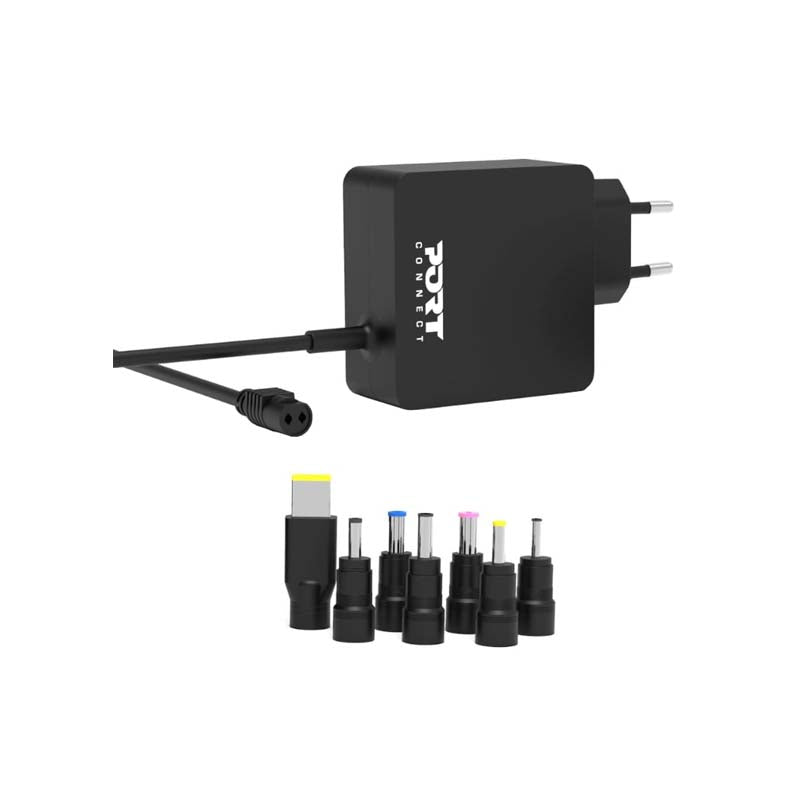 Port Connect 45W Universal Power Supply - Black