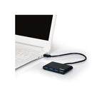 Port Connect USB3.0 to USB3.0 4 Port Hub - Black