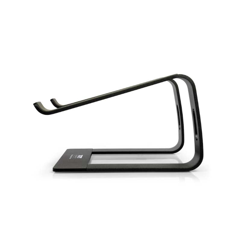 Port Connect Ergonomic Aluminium Notebook Stand - Black