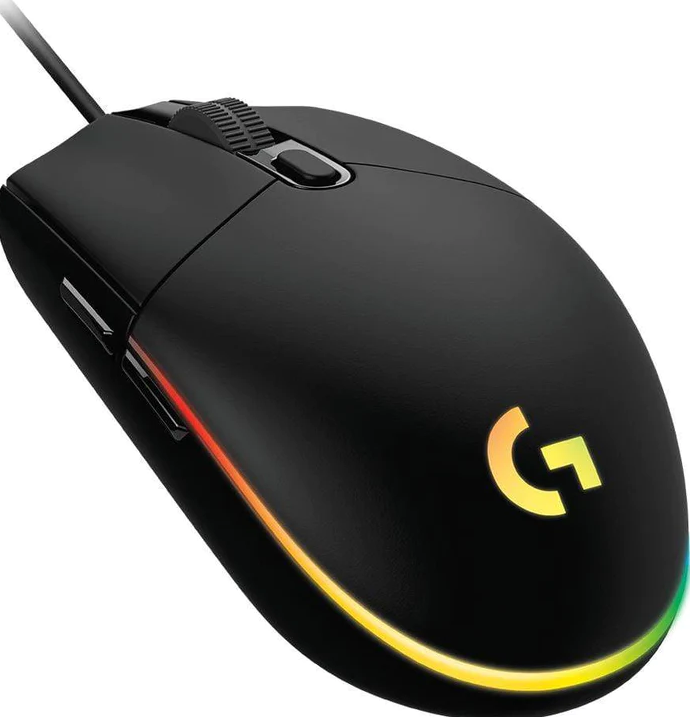 Logitech G102 Lightsync Gaming Mouse - Black