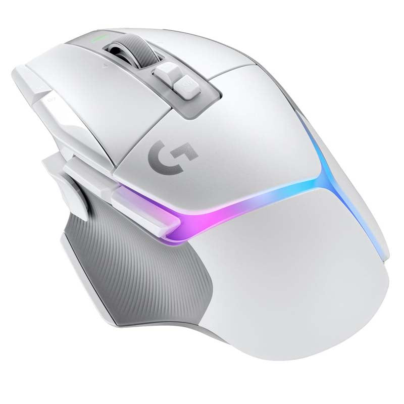 Logitech G502 X Plus Wireless RGB Gaming Mouse - White