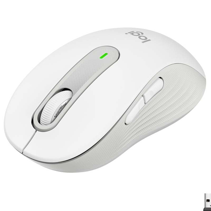 Logitech M650 Signature Wireless Mouse - White