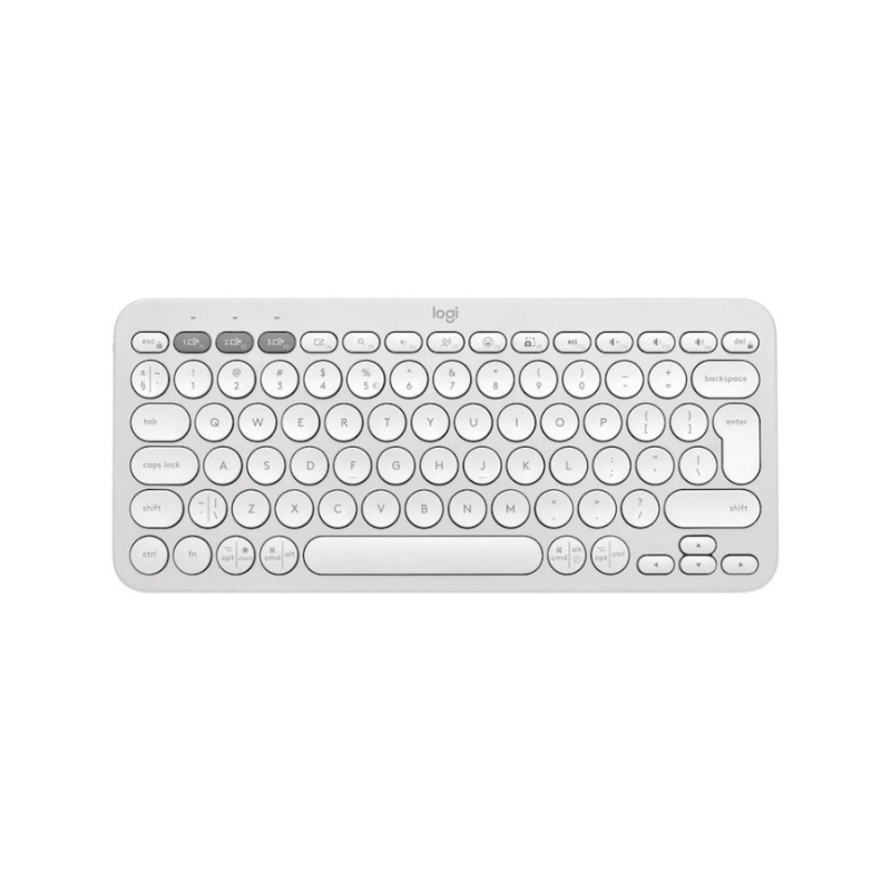 Logitech Pebble Keys 2 K380s - Tonal White
