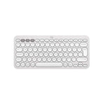 Logitech K380s Pebble Keys 2 Wireless Keyboard - Tonal White