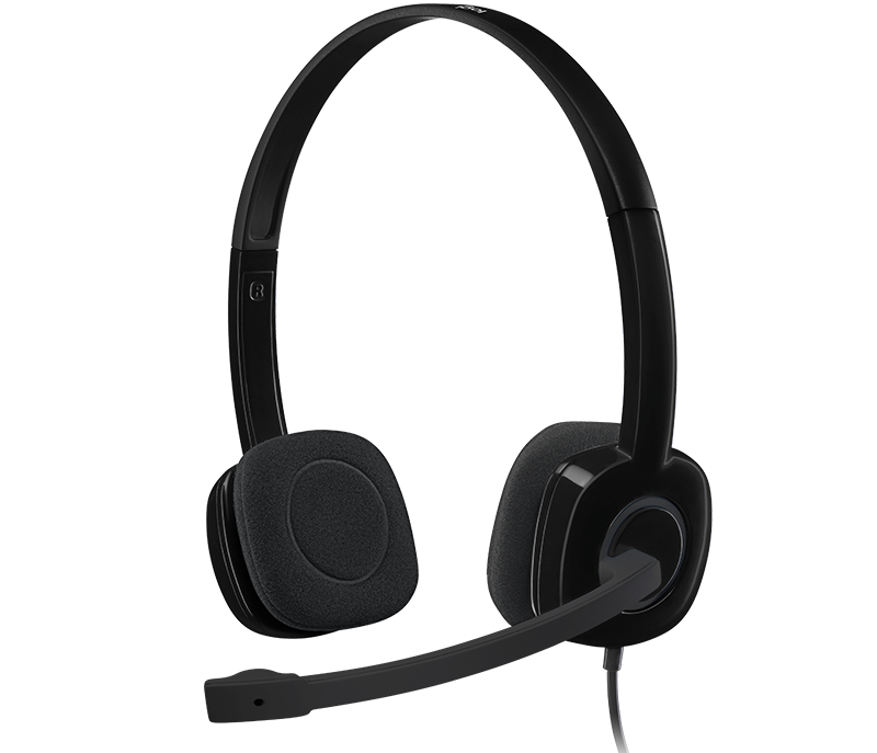 Logitech Wired Headset H151 Analogue - Black