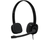 Logitech Wired Headset H151 Analogue - Black