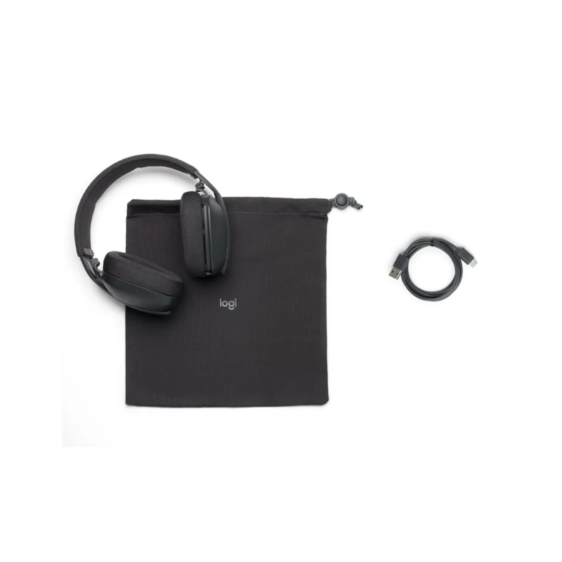 Logitech Zone Vibe 100 wireless headphones - Graphite