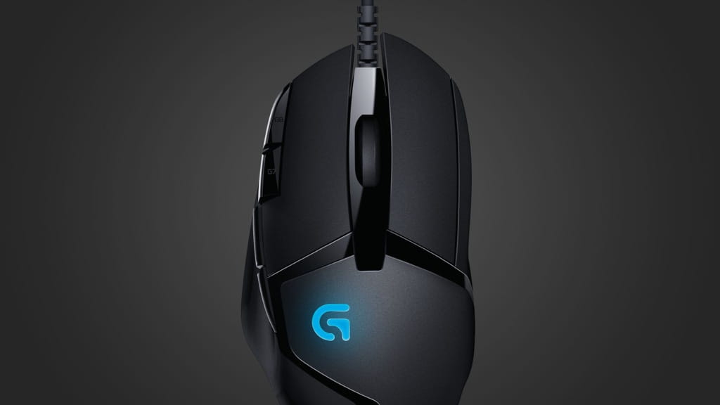Logitech G402 Hyperion Fury FPS Wired Gaming Mouse - Black