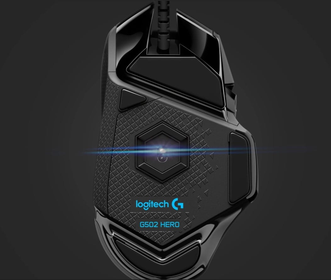 Logitech G502 Hero High Performance Wired Gaming Mouse - Black
