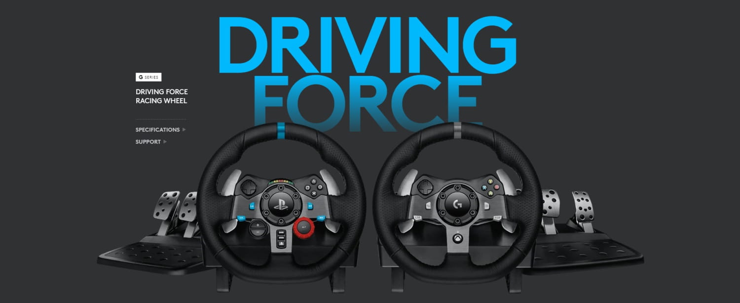 Logitech G920 Driving Force Racing Wheel
