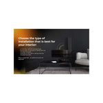 Aeno Premium Eco Smart Heater 700W - Black - Black