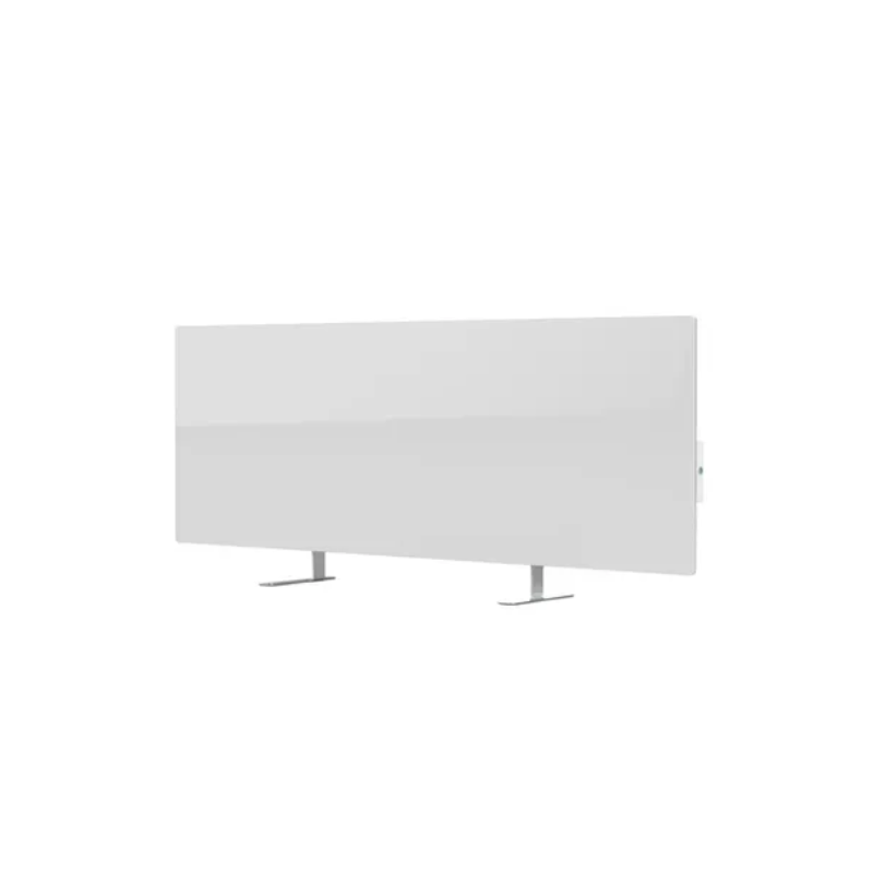 Aeno Premium Eco Smart Heater 700W Tempered Glass Infrared+Convection Heating Type Plug Type - White