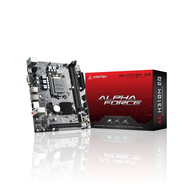Arktek Intel H310 Socket LGA1151 Micro-ATX Motherboard