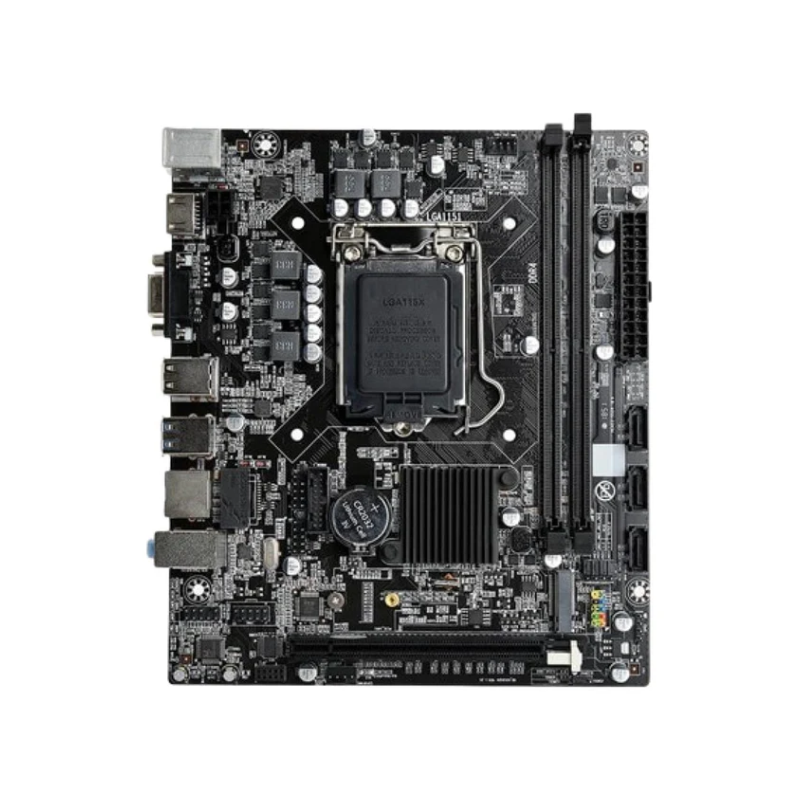 Arktek Intel H810 Chipset Motherboard, LGA 1851, Micro-ATX 1GB LAN