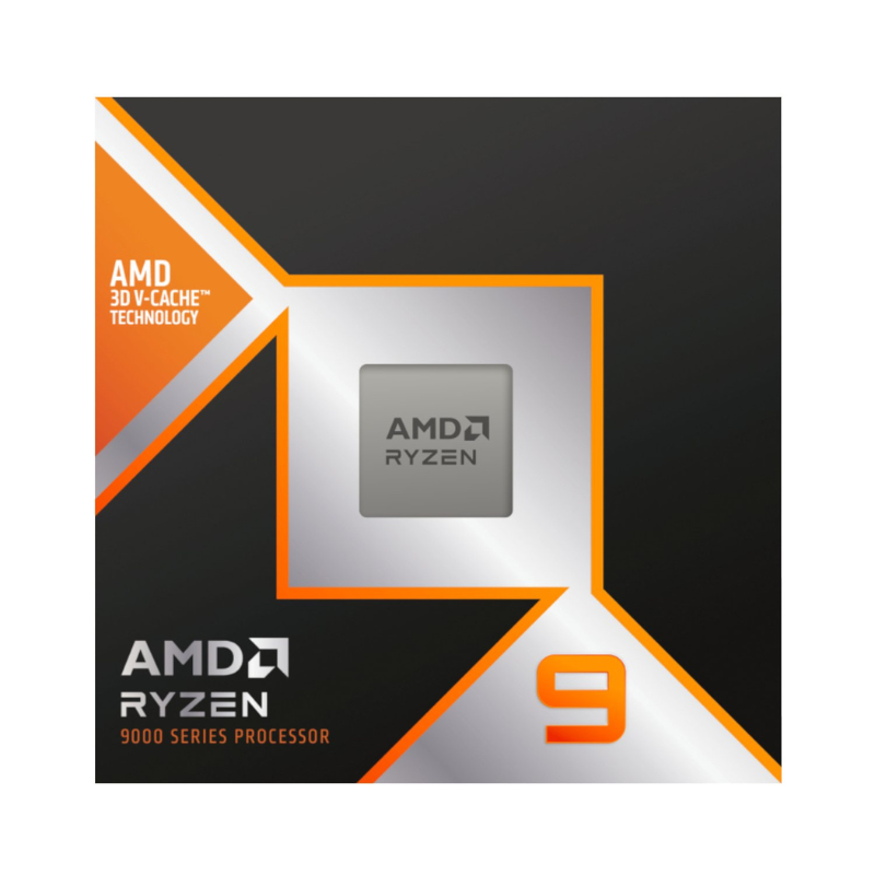AMD Ryzen 9 9950X3D 16-Core 4.3GHz AM5 CPU - Grey
