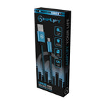 Amplify Braided Micro USB Cable - Black / Blue