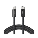 Anker USB C-USB C 1 Metre Fast Charging 240W Braided Cable â€“ Black - Black