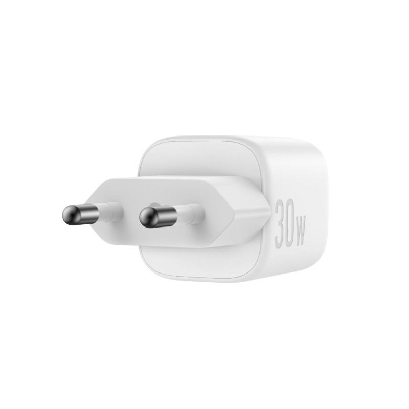 Anker Zolo 30W Compact USB C GaN Charger â€“ White - White
