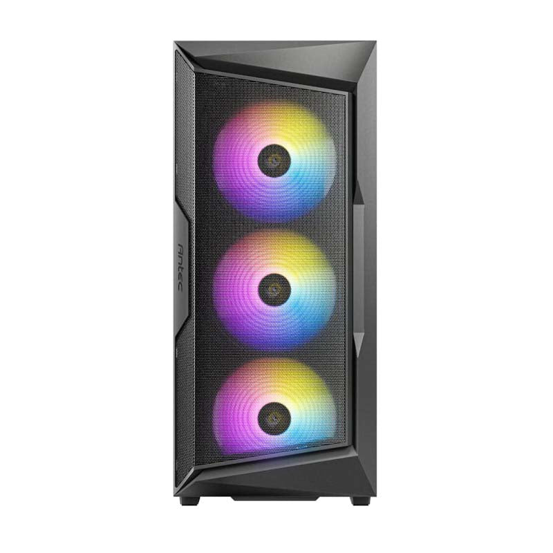 Antec AX61 ELITE ATX ARGB Mid-Tower Gaming Chassis - Black - Black