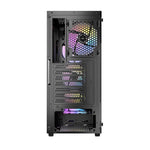 Antec AX61 ELITE ATX ARGB Mid-Tower Gaming Chassis - Black - Black