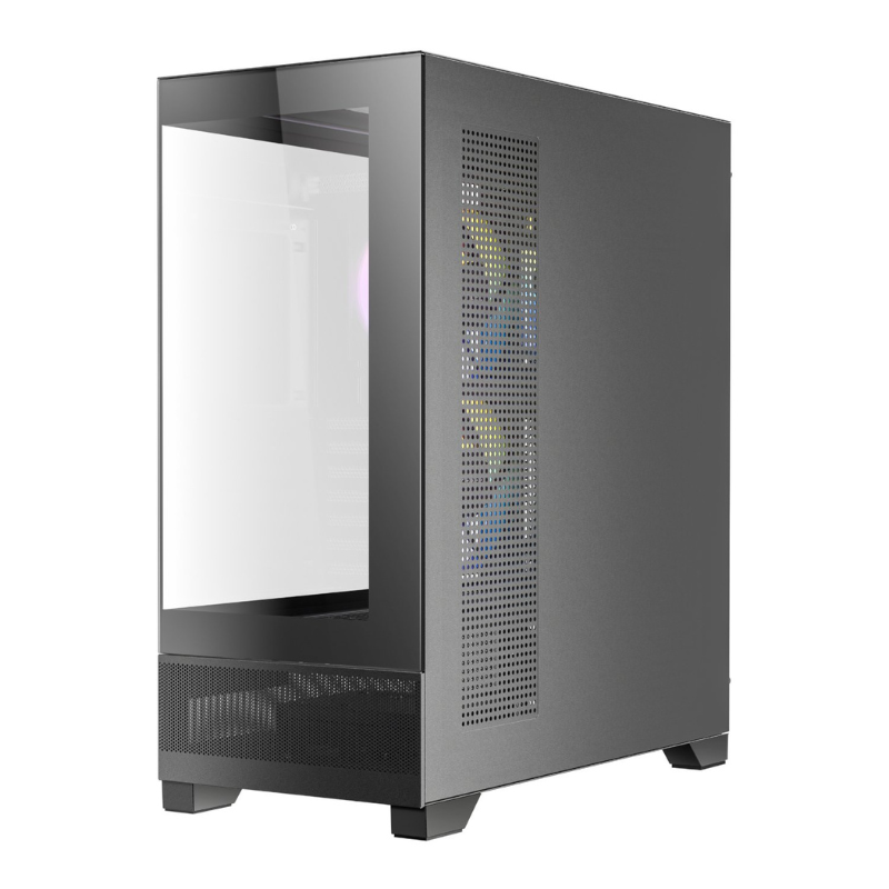 Antec CX700 ARGB ATX | Micro-ATX | ITX ARGB Mid-Tower Gaming Chassis - Black - Black