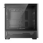 Antec FLUX ATX WOOD Mid Tower Gaming Chassis Black - Black