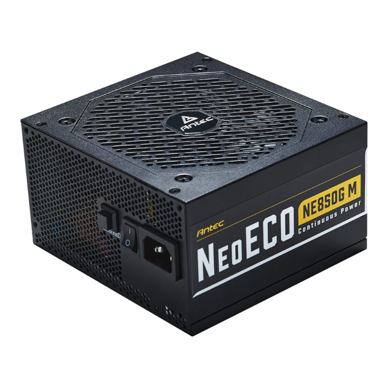 Antec NeoECO Gold Modular 850W Power Supply Unit (80 PLUS‚ Gold PCIe 5.0 Ready Full Modular) - Black